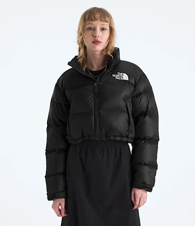 Giacca corta Nuptse da donna Giacca corta Nuptse da donna