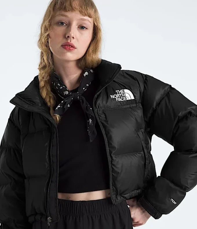 Giacca corta Nuptse da donna Giacca corta Nuptse da donna