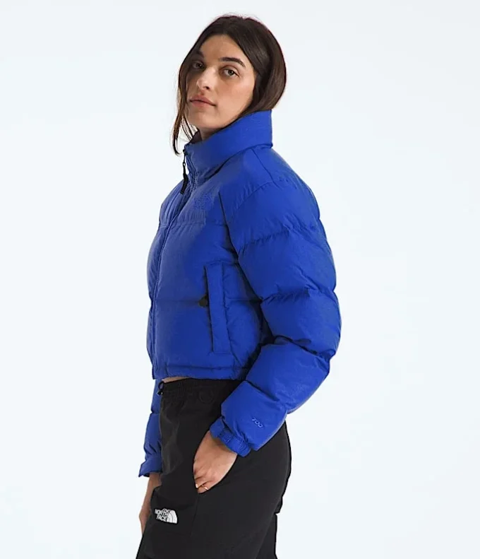 Giacca corta Nuptse DTM da donna Giacca corta Nuptse DTM da donna