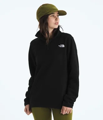 Giacca da donna in pile Glacier con zip a ½ lunghezza