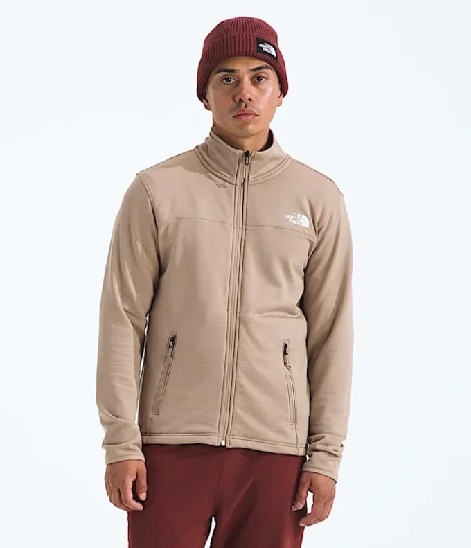 Giacca da uomo Cedar Trail Grid Fleece con zip integrale