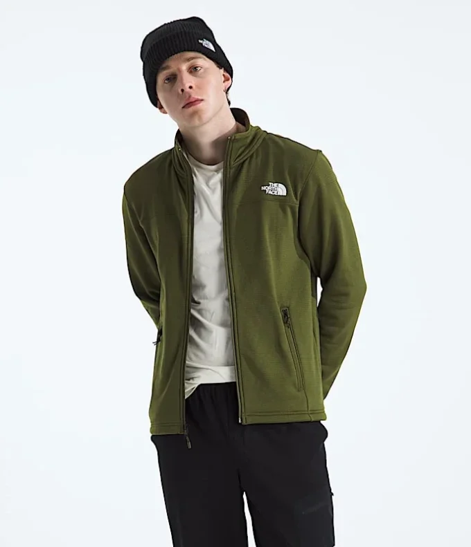 Giacca da uomo Cedar Trail Grid Fleece con zip integrale