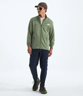 Giacca da uomo Cedar Trail Grid Fleece con zip integrale