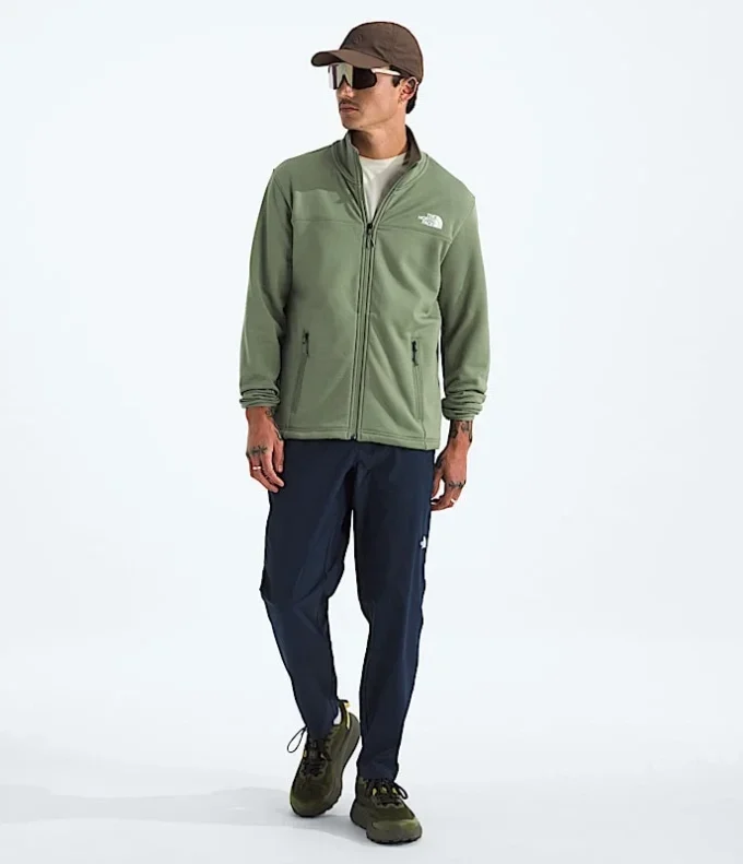 Giacca da uomo Cedar Trail Grid Fleece con zip integrale Giacca da uomo Cedar Trail Grid Fleece con zip integrale