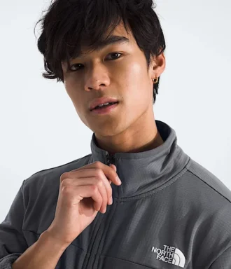 Giacca da uomo Cedar Trail Grid Fleece con zip integrale