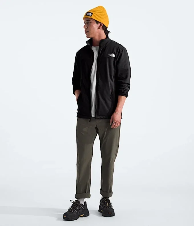 Giacca da uomo Cedar Trail Grid Fleece con zip integrale
