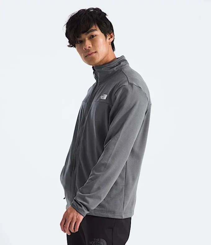 Giacca da uomo Cedar Trail Grid Fleece con zip integrale Giacca da uomo Cedar Trail Grid Fleece con zip integrale