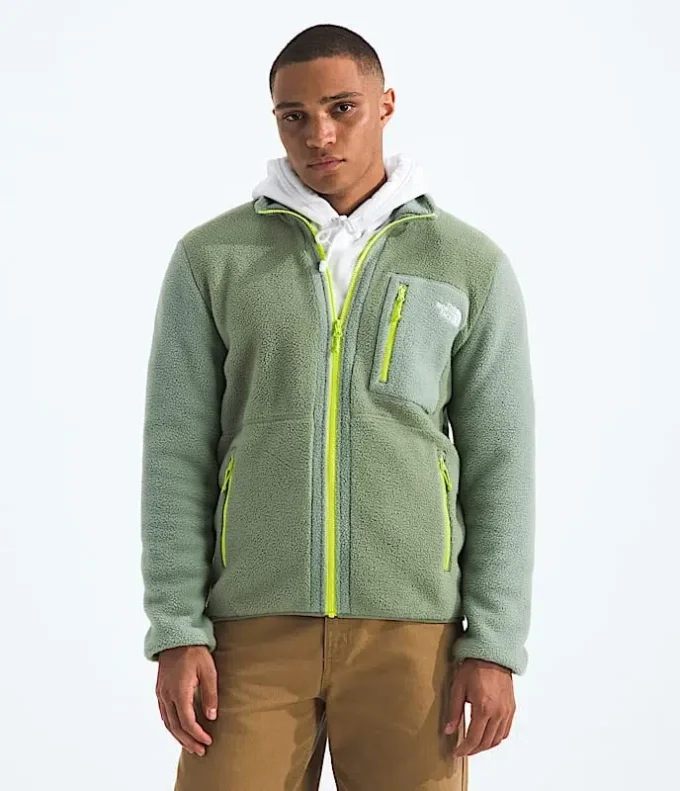 Giacca da uomo Yumiori con zip integrale Giacca da uomo Yumiori con zip integrale