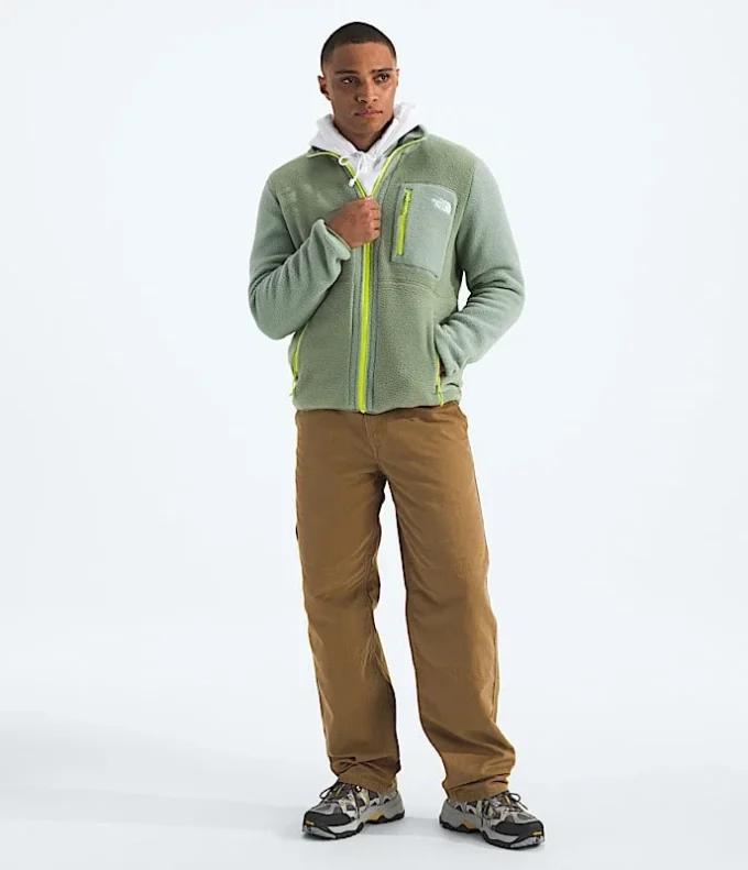 Giacca da uomo Yumiori con zip integrale Giacca da uomo Yumiori con zip integrale