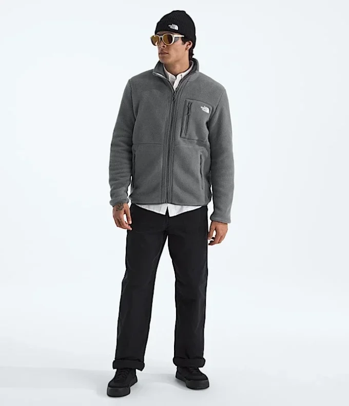 Giacca da uomo Yumiori con zip integrale Giacca da uomo Yumiori con zip integrale