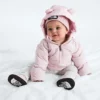 Giacca foderata in pile Baby North Down Giacca foderata in pile Baby North Down