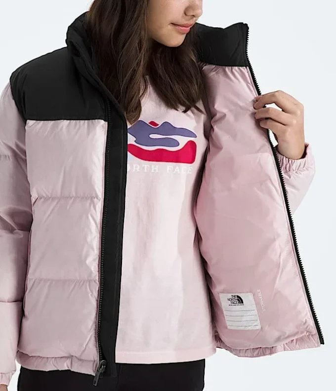 Giacca Nuptse 1996 Retro per ragazzi e ragazze Giacca Nuptse 1996 Retro per ragazzi e ragazze
