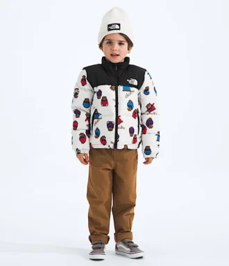 Giacca Nuptse Retro 1996 per bambini — Stampa