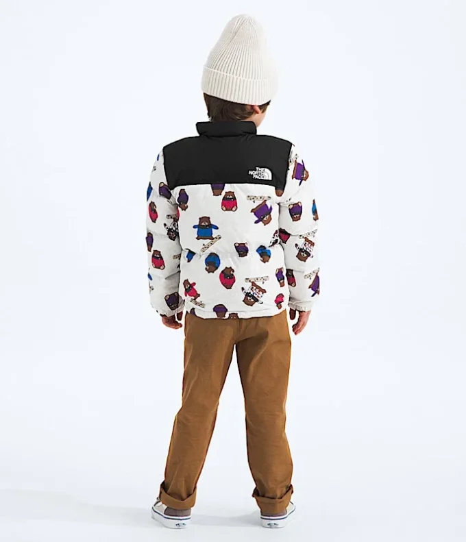 Giacca Nuptse Retro 1996 per bambini — Stampa