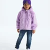 Giacca reversibile con cappuccio e zip integrale Shasta da bambina
