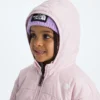 Giacca reversibile con cappuccio e zip integrale Shasta da bambina