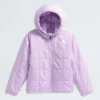Giacca reversibile con cappuccio e zip integrale Shasta da bambina