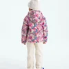 Giacca reversibile con cappuccio e zip integrale Shasta da bambina – Stampa Giacca reversibile con cappuccio e zip integrale Shasta da bambina – Stampa