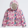 Giacca reversibile con cappuccio e zip integrale Shasta da bambina – Stampa Giacca reversibile con cappuccio e zip integrale Shasta da bambina – Stampa