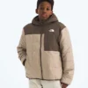 Giacca reversibile con cappuccio e zip integrale Shasta da ragazzo Giacca reversibile con cappuccio e zip integrale Shasta da ragazzo