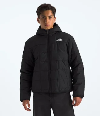 Giacca reversibile con cappuccio e zip integrale Shasta da ragazzo