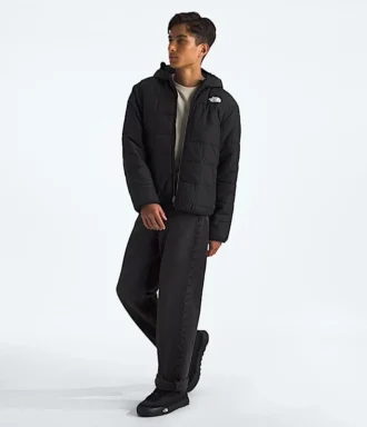 Giacca reversibile con cappuccio e zip integrale Shasta da ragazzo