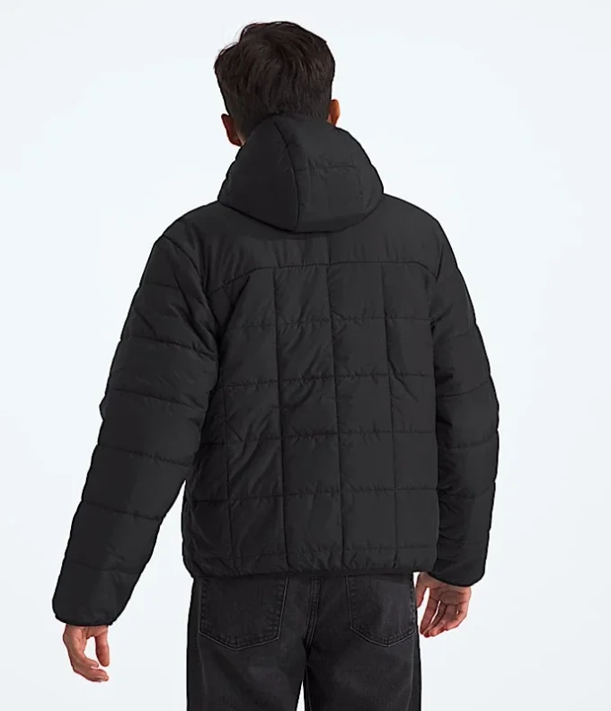 Giacca reversibile con cappuccio e zip integrale Shasta da ragazzo Giacca reversibile con cappuccio e zip integrale Shasta da ragazzo