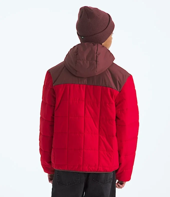 Giacca reversibile con cappuccio e zip integrale Shasta da ragazzo Giacca reversibile con cappuccio e zip integrale Shasta da ragazzo