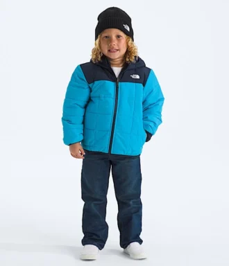 Giacca reversibile con cappuccio e zip integrale Shasta per bambini