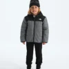 Giacca reversibile con cappuccio e zip integrale Shasta per bambini