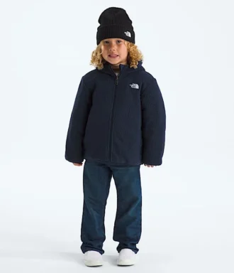 Giacca reversibile con cappuccio e zip integrale Shasta per bambini