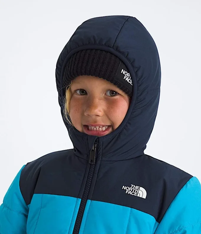 Giacca reversibile con cappuccio e zip integrale Shasta per bambini
