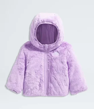 Giacca reversibile con cappuccio e zip integrale Shasta per neonata Giacca reversibile con cappuccio e zip integrale Shasta per neonata
