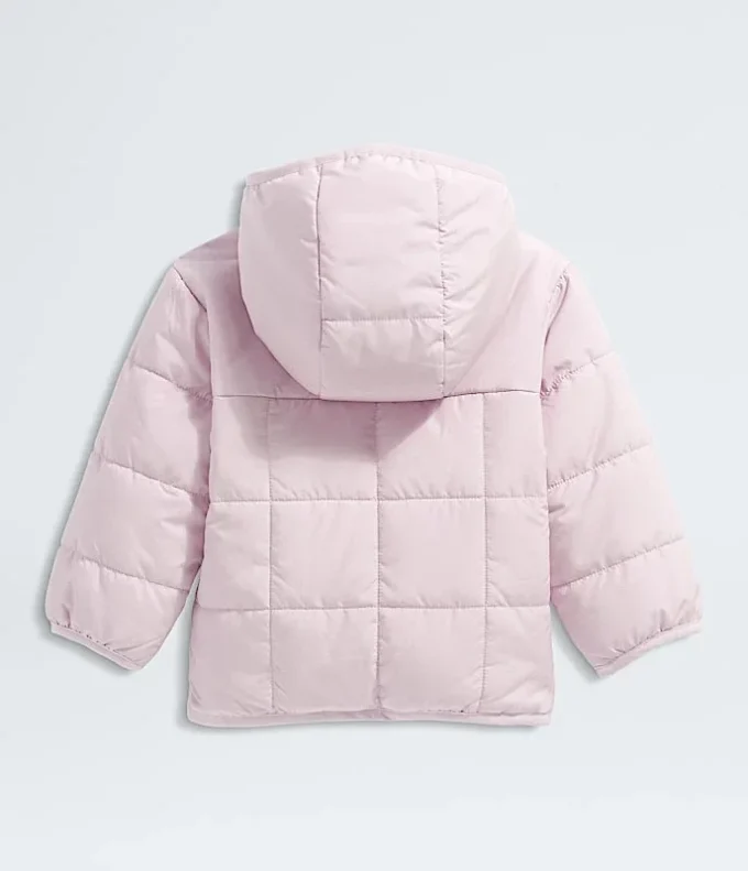 Giacca reversibile con cappuccio e zip integrale Shasta per neonata Giacca reversibile con cappuccio e zip integrale Shasta per neonata