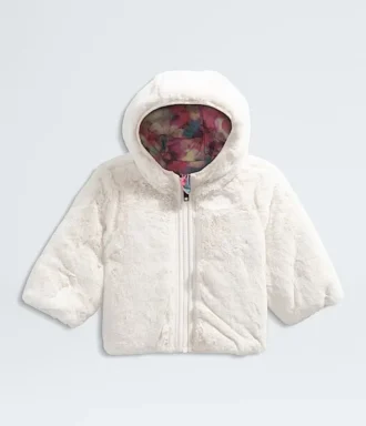 Giacca reversibile con cappuccio e zip integrale Shasta per neonata – Stampa