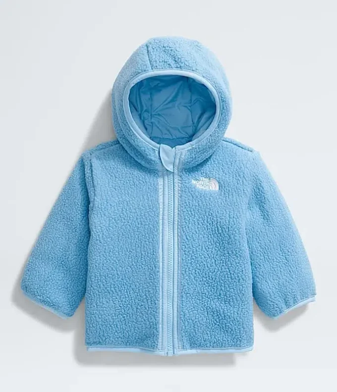 Giacca reversibile con cappuccio e zip integrale Shasta per neonati Giacca reversibile con cappuccio e zip integrale Shasta per neonati