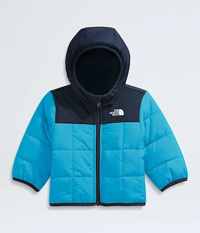 Giacca reversibile con cappuccio e zip integrale Shasta per neonati