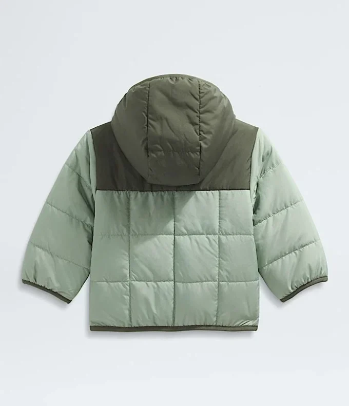 Giacca reversibile con cappuccio e zip integrale Shasta per neonati Giacca reversibile con cappuccio e zip integrale Shasta per neonati