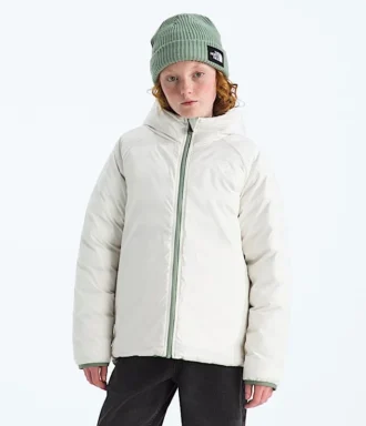 Giacca reversibile con cappuccio Perrito da bambina