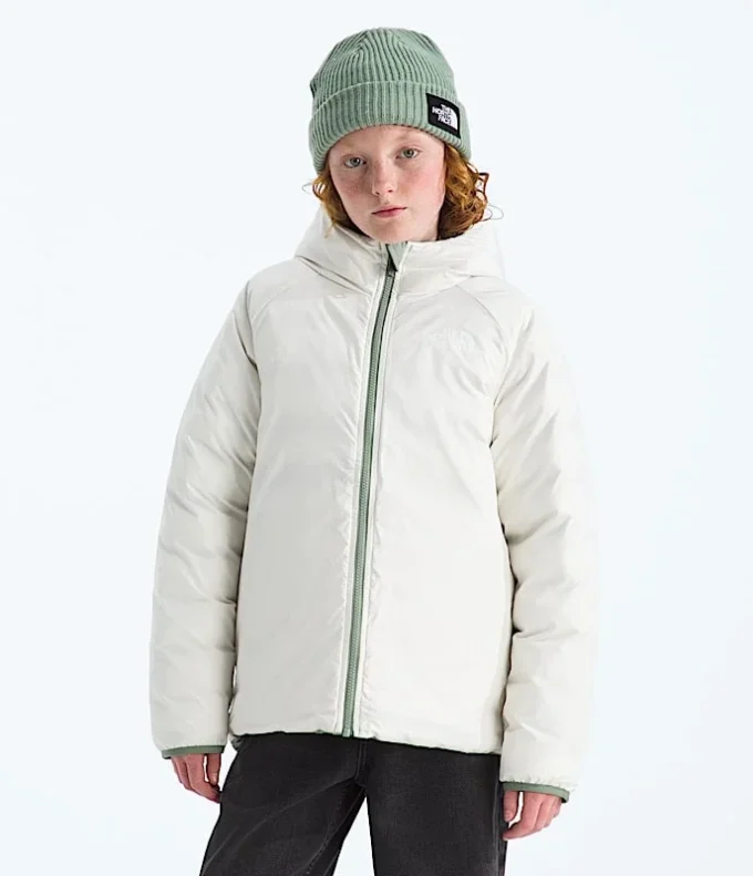 Giacca reversibile con cappuccio Perrito da bambina