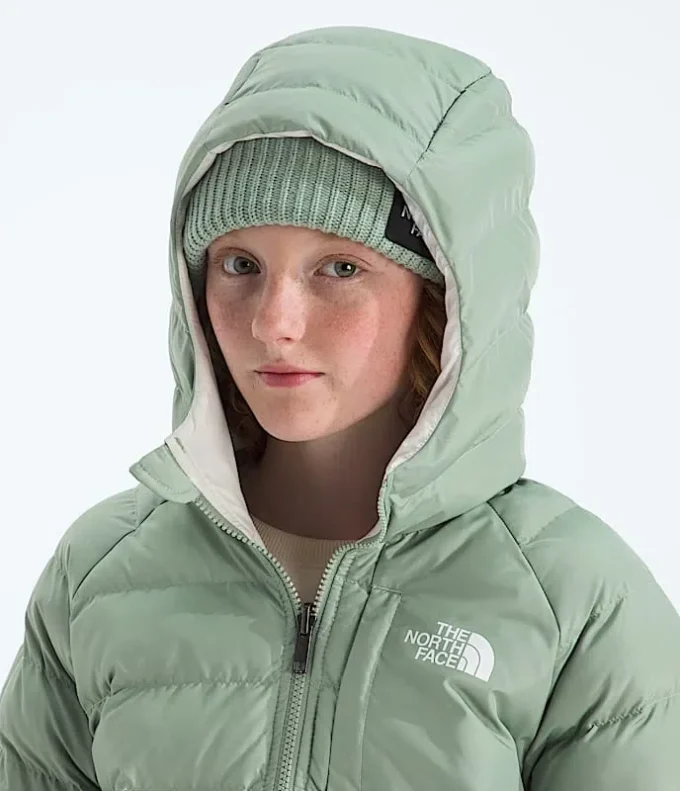 Giacca reversibile con cappuccio Perrito da bambina