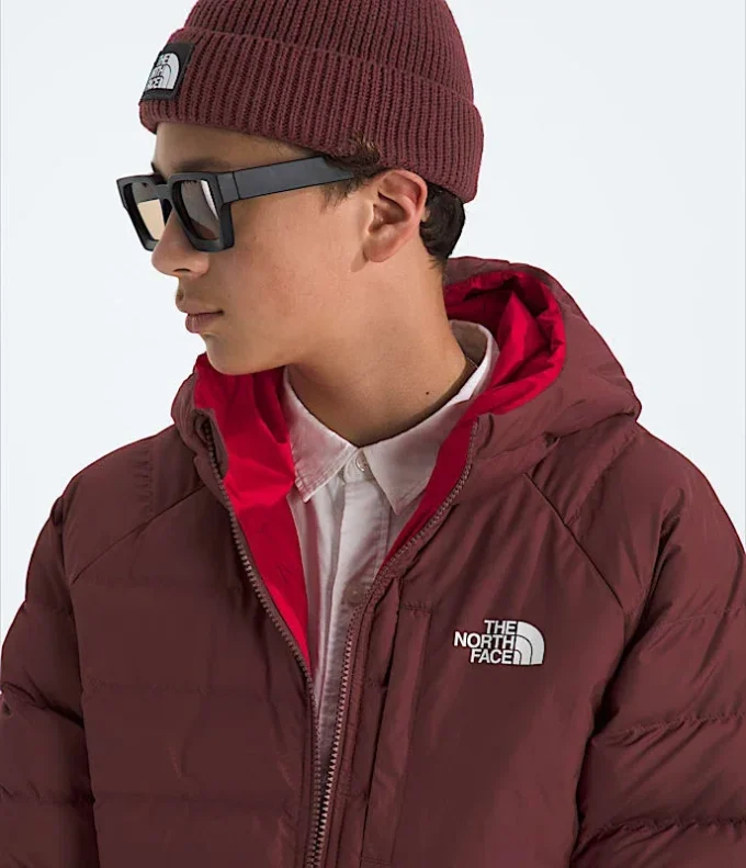 Giacca reversibile con cappuccio Perrito da ragazzo