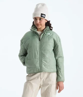 Giacca reversibile con zip integrale Shasta da bambina