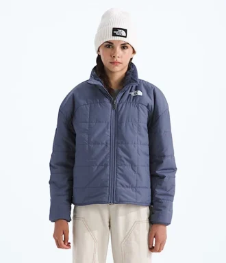 Giacca reversibile con zip integrale Shasta da bambina