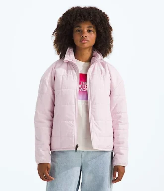 Giacca reversibile con zip integrale Shasta da bambina