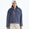 Giacca reversibile con zip integrale Shasta da bambina Giacca reversibile con zip integrale Shasta da bambina