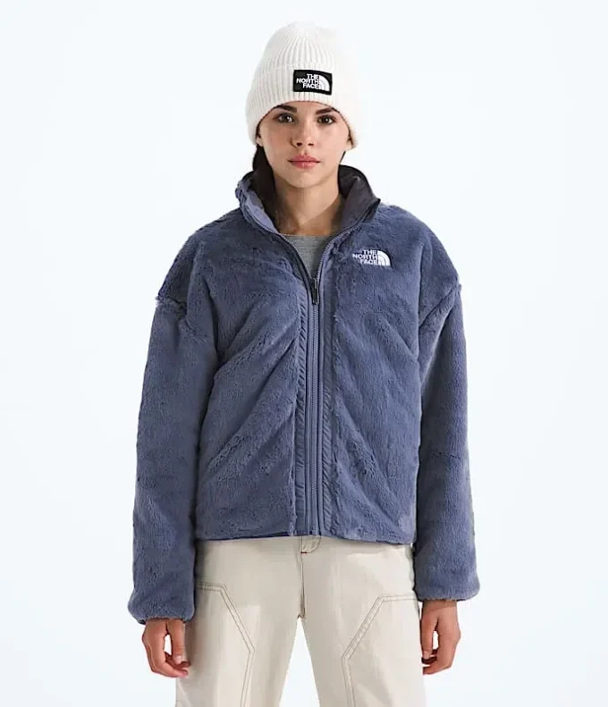 Giacca reversibile con zip integrale Shasta da bambina Giacca reversibile con zip integrale Shasta da bambina