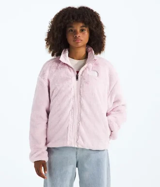 Giacca reversibile con zip integrale Shasta da bambina