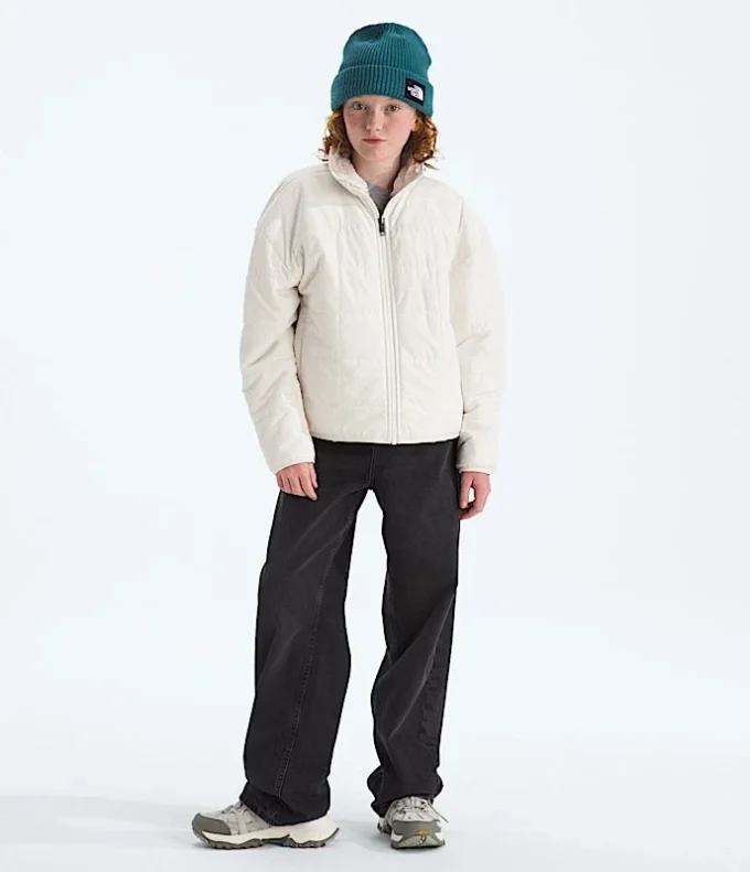 Giacca reversibile con zip integrale Shasta da bambina Giacca reversibile con zip integrale Shasta da bambina