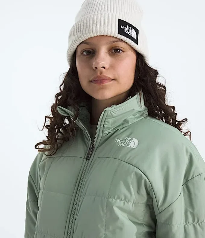 Giacca reversibile con zip integrale Shasta da bambina Giacca reversibile con zip integrale Shasta da bambina